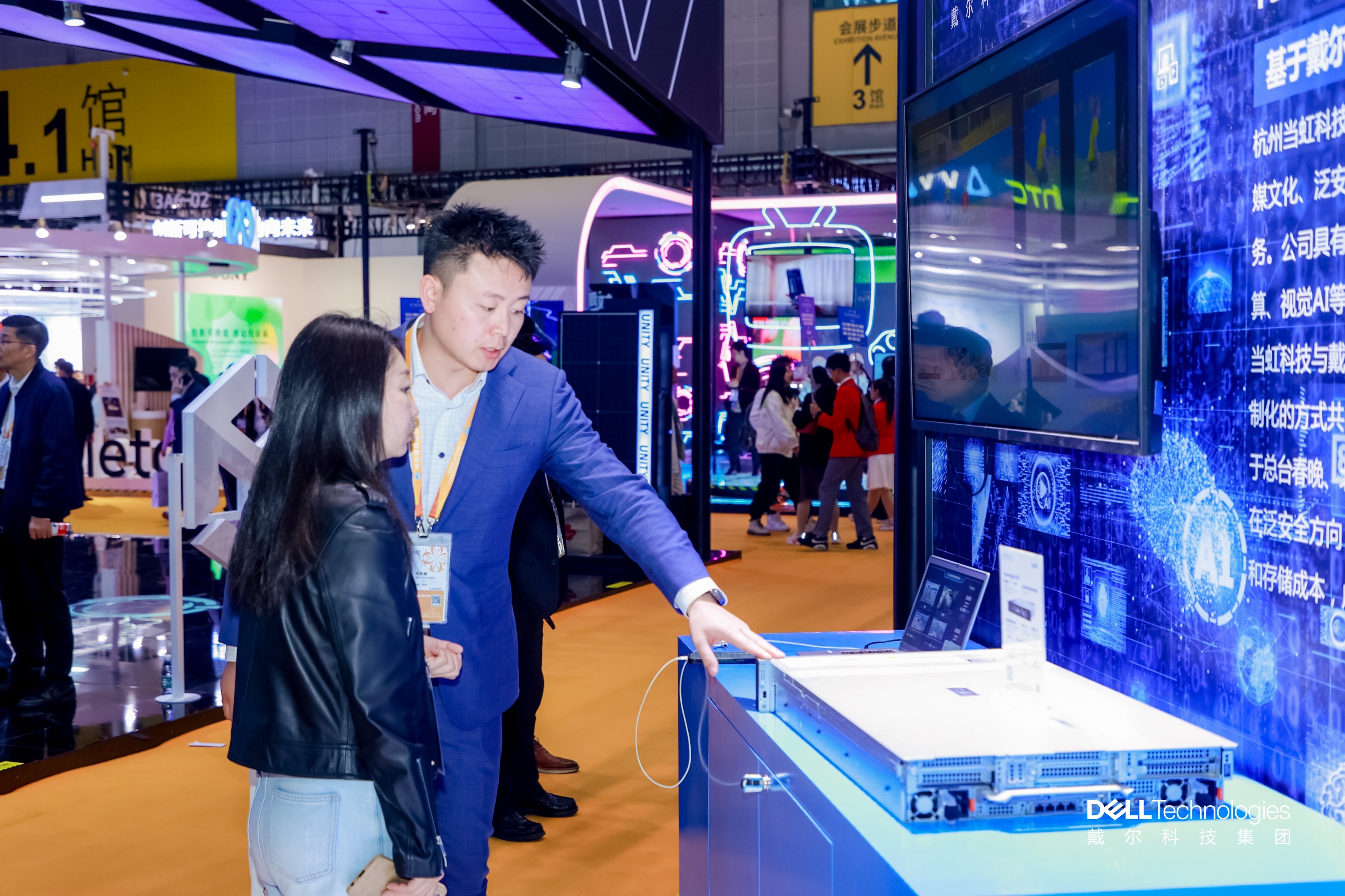Z6·尊龙凯时科技@进博会：与Intel、Dell一起，打造沉浸式视听体验